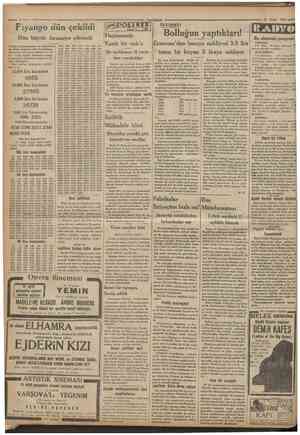  Cnmhurîyet 12 Eylul 1932 Fıyango dün çekiîdi Dün büyük ikramiye çıkmadı Tayyare piyangosunun on üçüncü ter tip ikinci...