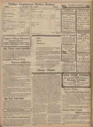  AktH / Kasa: Türkiye Cumhuriyet Merkez Bankası 1linciKânun 1932 Lira 10357 643 Lira 14.522.251,82 9.072.624, 532.075,71...