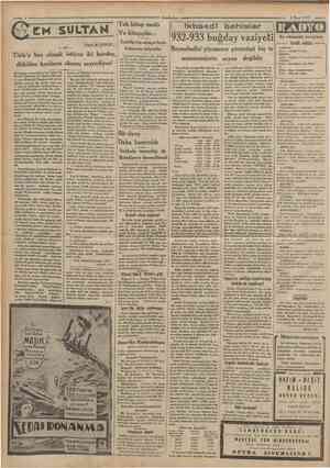  Cmnhuriyet Mart 1933 CM SULTAN Yazan: M. TURHAN Tek kitap uşulü Ve kitapçılar... Tatbikatın seneye bıra; kılmasını istiyorlar