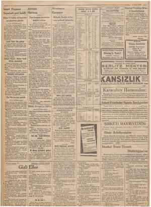  4 Nisan 1933 Avrupa İamet Paşanın Seyahati geri kaldı Haritası Diğer Vekilkr de bayram seyahatine çıktılaı Vekîl Bey, doğruca