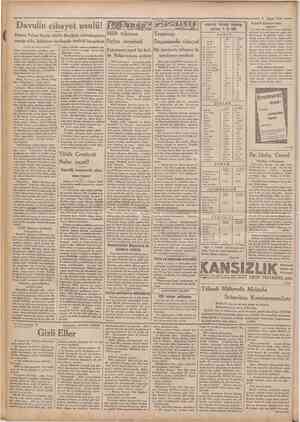  1 Mayis 1933 N Davullu cibayet usuiü! Hasan Fehmi Beyin teklifi Mecliste münakaşaları ınucip oldu, hükümet İâyihasile tevhidi