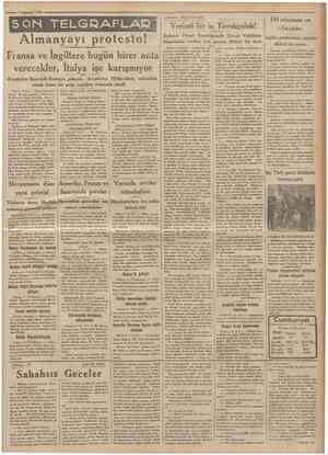  7 Ağustos 1933 Cnmhuriyet' ANKARA MEKTUPLARl: SON TELGRAFLAC Verimli bir iş: Tavukçuluk! Ankara 4 Ağustos Ankarada son...