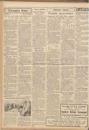  •25 Teşrinisani 1933 Turk # # 1 komurunun ıstıkbalı 1 •• •••••• • • • 1 1 ı « Cumhurivef Fransız kabinesi gene düstü Kabine,