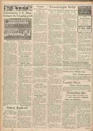  ^Cumhuriyet' ;9 Kânunuevvel 1933* Uludağda Dün 40 kişilik bir kafile Uludağa çıktı Farmakologlar Birliği Birliğin dünkü...