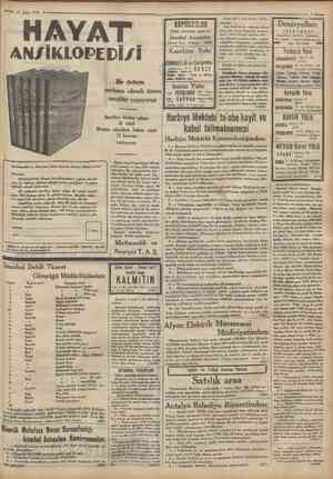  21 Şubat 1934 *Cumhuriyet Fatih snlh 3 Sncü knfcuk htkim • liğinden: AN/İKLOIPEDİ/İ Bir defaya ımhsus olmak üzere tenzilât