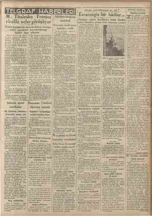  CamKunyeİ Î9 Nisân 1934 I Ştkago şehrini tipik bir Amerıka şeh ri telâkki edemeyiz. Buranm belediye reisı an'anevî ve hukukî