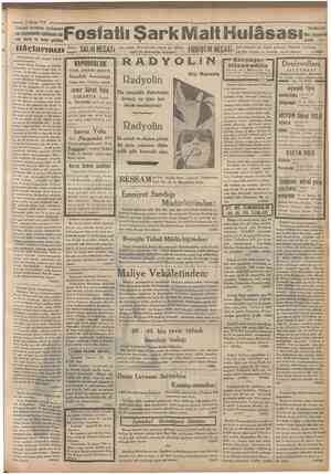  9 Mayn 1934 Zatiyeti umumiye, iştıhasızlık ve kuvvetsizlik halâtında bflvük fayda ve tesiri görulen Fosfath SarkMaltHulâsas.
