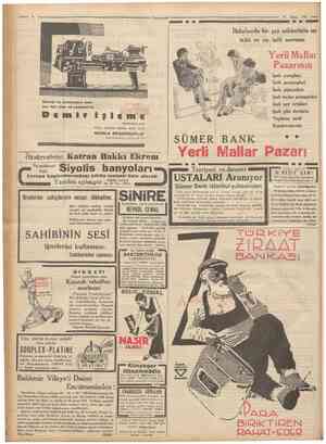  8 Cumkuriyet 16 Mayıs 1934 k Ilkbaharda bir çay sohbetinin en tabiî ve en tatlı mevzuu Yerli Mallaı Pazarımn İpek çorapları