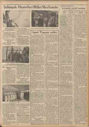  19 Hazîran 1934 Şehinşah Hazretleri Millet Mecîisinde Cumhariyeİ YOLCULUK HATIRALARI: 7 Avrupada yahudi meseîesi Yahudi...