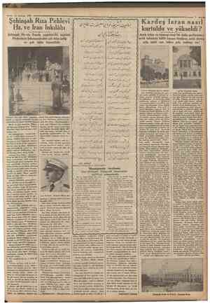  26 Haziran 1934 Şehinşah Rıza Pehlevi Hz. ve Iran Inkılâbı Şehinşah Hz.nin İranda yaptıklaruıî saymak Firdevsinin...