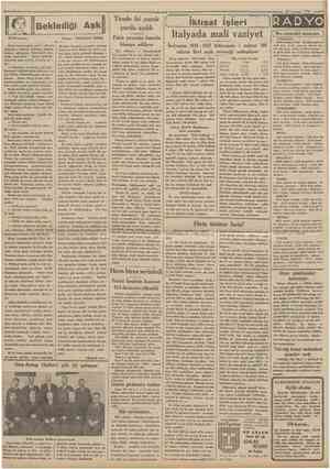  Cumhuriyet 58Temmuz Beklediği Aşk Edebi roman Yazan: PERtHAN ÖMER 16 Birge Semiramisin yat.\k odasımn ilk defa Necmiye...