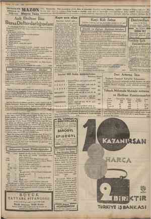  Î935 • Camhuriyet Hazımsızlığı, Mide yanmalorrnı giderir. Mide v« barsakları boşaltmak euretile Kabızlığı, Ağızdaki Tatsuhğı