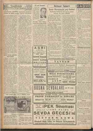  7 Mart 1 '35 M. Hitlerin hastalığı siyasî temaruzmuş! Berlin konuşmalarının geri kalmasına İngilizlerin neşrettikleri beyaz