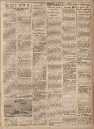  31 1935 '• Ctımhuriyet '• İKİNCİ İNÖNÜ Istnet Inönü, 14 sene evvel bugün, Türkün makus talihini de yendiği bu yerde, ttç ay