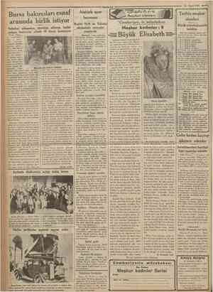  Ctımburârat 24 Mayıs 1935 Bursa bakırcıları esnaf arasında birlik istiyor Sabahm altısından akşamın altısına kadar çalışan