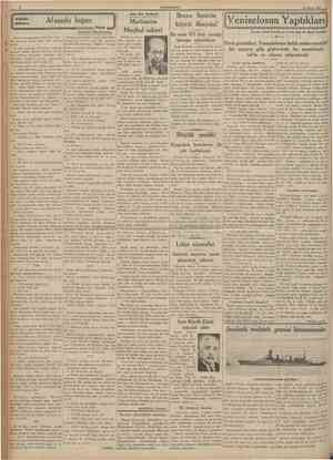  CUMHURlYET 31 Mayıs 1935 Küçiik; Hlkâyeİ Afsunlu leğen Varal Somerset Maughandan Acı bir hatıra Matbuatm Meçhul askeri Bravo
