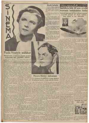  6 Haziran 1935 CUMHTJRİYE1 Küçük haberler * Cecile B. de Millein son filmi «Haçlı seferleri» nde başkadm rolünü oynı yan...