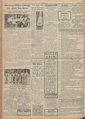  CUMHURİYET 10 Haziran 1935 Alman pedagokları Boğazın Anadolu yakasında, Istanbul Erkek Muallım mektebi ted elektrik tesisatı