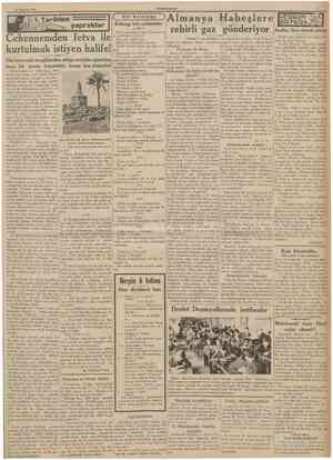  21 Haziran 1935 CUMHURİYET Tarihten C yapraklar Dil fizerinde JQ Kılavuz için çalışmalar Cehennemden fetva ile kurtuîmak...