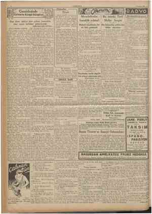  1 CUMHURfYET 5 Temmuz 1935 Türklerle Süngu Süngüye No. 236 A. DAVER Çanakkalede Dikkatler Ekmek Ekmek üzerinde az duruyoruz.