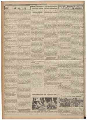 9 Temmuz 1933 KUçUk Ihlkfiye Iki kardeş Hava Kurumunun Altı alylık ondüle yapacağı miting saçlarî mahvediyor Taksimde^...