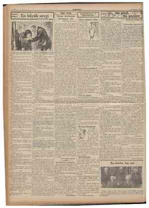  CUMHURİYET 10 Temmuz 1935 KUçUk hlkâye En büyük sevgi Suad Derviş ( Kitaplar arasında Uyanış devirlerinde tercümenin rolü )