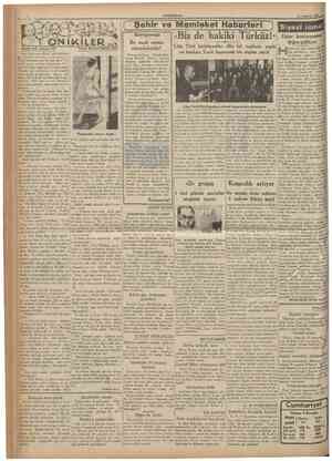  CUMHURÎYET 15 Temmuz 1935 ( Ş e h i r ve Memleket Haberlerl Soruyoruz! Biiyiik halk romanı : 3 6 Yazan: Sermed Muhtar Alus Bu