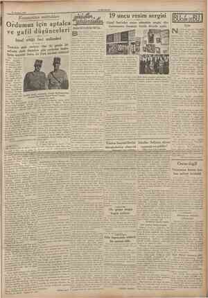  20 Temmıu 1935 CUMHURÎYET Konstantinin mektublan ütün sabahçı arkadaşlarile beraber <Cumhuriyet> in de musluklarından anafor