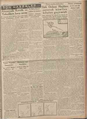  6 Ağustos 1935 CUMHURİYET M. Üöbbelsin diyevi, Mareşal Maktr.iz.enle Luden gösteren polis âmirleri dorfun beyannameleri,...