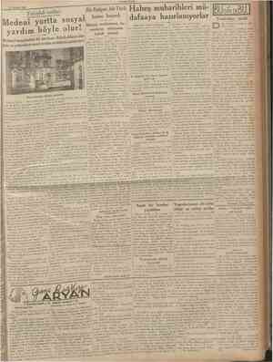  12 Âğustos 1935 CUMHURÎYET Yolculuk notları Medenî yurtta sosyal Burgaz mahkemesi, ka yardım böyle olur! nunlarm ahkâmmı...
