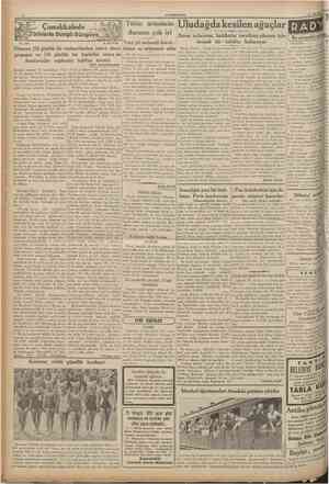  CUMHURfYET 17 Ağustos 1935 Bursa aytarımız, hakikatm meydana çıkması için önemli bir teklifte bulunuyor Yeni yıl mahsulü...