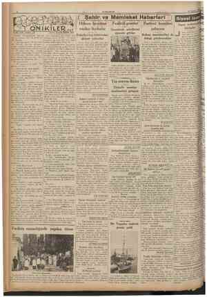  CUMHURÎYET 18 Ağustos 1935 ( Ş e h i r ve Memleket Haberleri ) Hâkem heyetine verilen lâyihalar Biiyük halk romanı: 7 0...