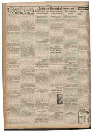  CUMHURlYET 22 Agustos 1935 ( Şehir ve Memleket HaberlerS j Leblebi içinde para Lîman işçilerinin kaçırıyorlarmış! alacağı...