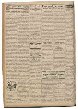  CUMHURİYET 22 Ağustos 1935 Türklerle Süngü Süngüye No. 284 A. DAVER Çanakkalede Sivrisinek vardır Halktan aldığımız yüzlerce