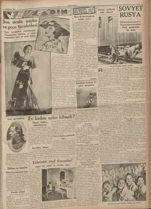  23 Âfustos 1935 CUMHUBÎYET Komşu yurdlarda neler oluyor? Son moda şapka vegece tuvaletle Paris terzilerinin modellerinde...