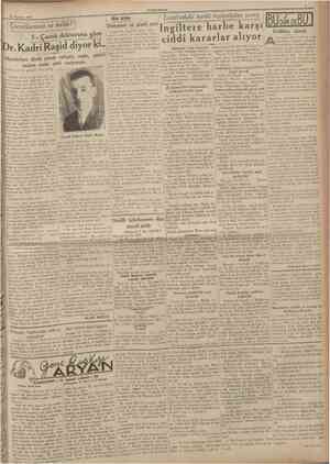  24 Ağustos 1935 CTTMHURÎYET I Çocuklarımız ne'halde? \ \JL Biz bize Dünyanın en güzel yeri Geçenlerde İngiltere Avam kama...