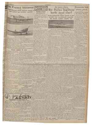  4 Eylul 1935 CUMHURÎYET Iki Fransız tayyaresi Bugün Bükreşten gelerek Ankaraya geçecek ve orada muhtelif uçuş tecrübeleri...