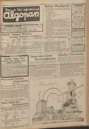  17 Eylul 1939 CÜMHUBİTET Malatya Ilbaylığmdan: Eksiltmeye konulan iş: Adıyaman kazası merkezinde yapısi yarım kalan 14,560