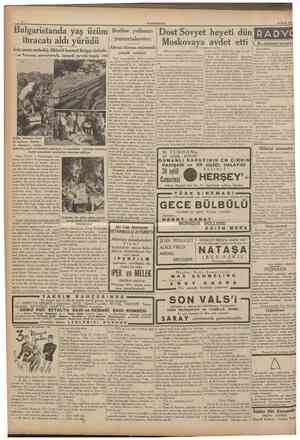  CÜMHUBfYFl 24 Eylul 1935 Bulgaristanda yaş üzüm ihracah aldı yürüdü Çok temiz ambalâj, dikkatli kontrol Bulgar üzümlenv*vki