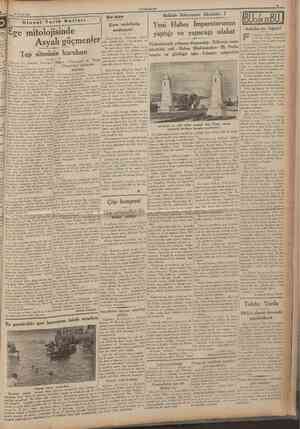  57 Eylul 1935 CTJMHTJRl y K T C Ulusal Tarih Notları Biz bize Kara renklilerîn medeniyeti Gazetelerde bir Habeşistan telgrafı