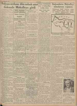  9 îkinciteşrin 1935 alyan ordusu dün sabah saat Bulgar köylüsünün bağ ve bahçeciliğe verdiği önem dokuzda Makalleye girdi...