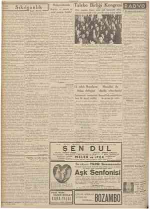  ÎTJMHURİYET 25 fkîncîteşrîn 1933 Sıkılganlık Suad Derviş Bulgaristanda Buğday ve ekmek işi nasıl nizama kondu? Talebe Birliği
