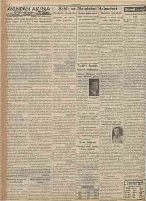  CUMHURİYET 29 1935 f Şehir ve Memleket Haberleri ) Siyasî icmal Ölcülerin kontrölu Memurlar anî olarak Iustafa, şimdi, yalnız