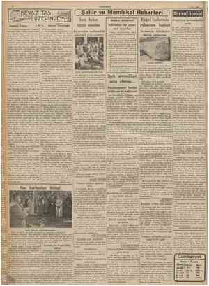  CUMHURtYET 3 Nisan 1936 ( Ş e h i r ve Memleket Haberleri ] Anatole France razan: Siyasî icmal Avusturya da muahedeyi yırttı