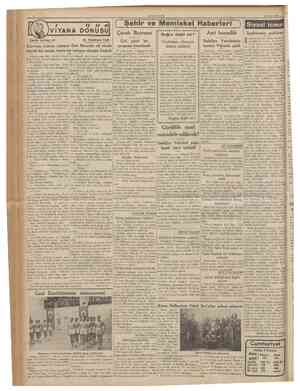  CUMHURÎYET 22 Nisan 1936 VIYANA DONUŞU Tarihî tefrika :10 M. TURHAN TAN Şehlr ve Memleket Haberleri Çocuk Bayramı Çok güzel
