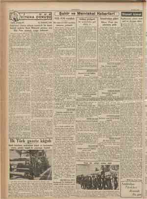  20 Mayıs 1936 CUMHURİYET SON TELEFON MABERLER TELCRAF vcTELSiZLE Yeni Fransız kablnesi Pariste çıkan Le Jounıal gazetesinin