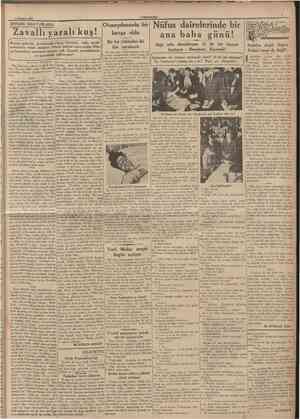  CUMHUBÎYET 3 Tenuuuz 1936 M. Pançe Doref Bîna vergisi Yeni tahrire göre tahsil ediliyor Yazan: Habeş İmparatoru Haile Selâsie
