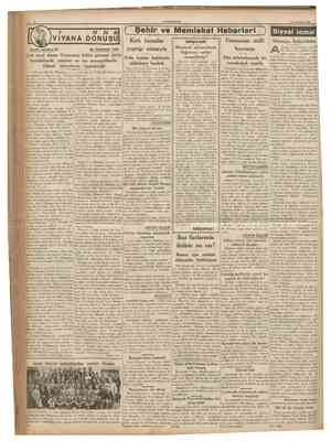  CITMHURİYET 15 Temmuz 1936 YIYANA DONUŞU Tarihî tefrika: 93 / / / / / #/ ( Şehir ve Memleket Haberleri ) Siyasî icmal Kırk