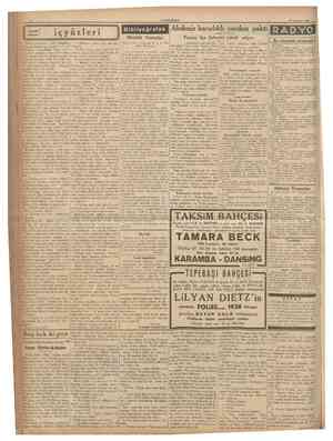  CUMHURİYET 18 Temmuz 1936 KUçUk Hikâye içyüzleri Bibliyoğrafya Motörlü Vasıtalar Akdenîz karşılıklı yardım paktı . ^ 0 rransa
