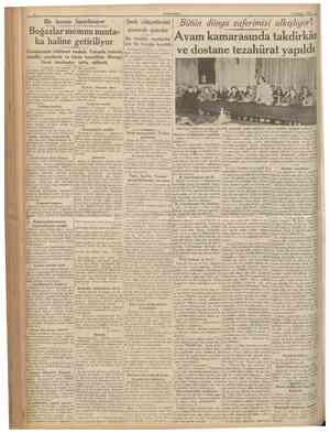  COIHURtYET 23 Temmuz 1936 Bir kanun hazırlanıyor Boğazlar memnu mıntaka haline getiriliyor Çanakkalede tahkimat başladı....